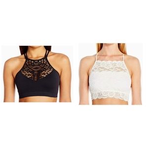 Two Women's Hi-Neck Bralette
